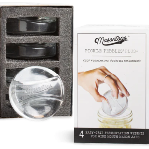 Masontops® Glass Fermentation Weights [WIDE MOUTH]