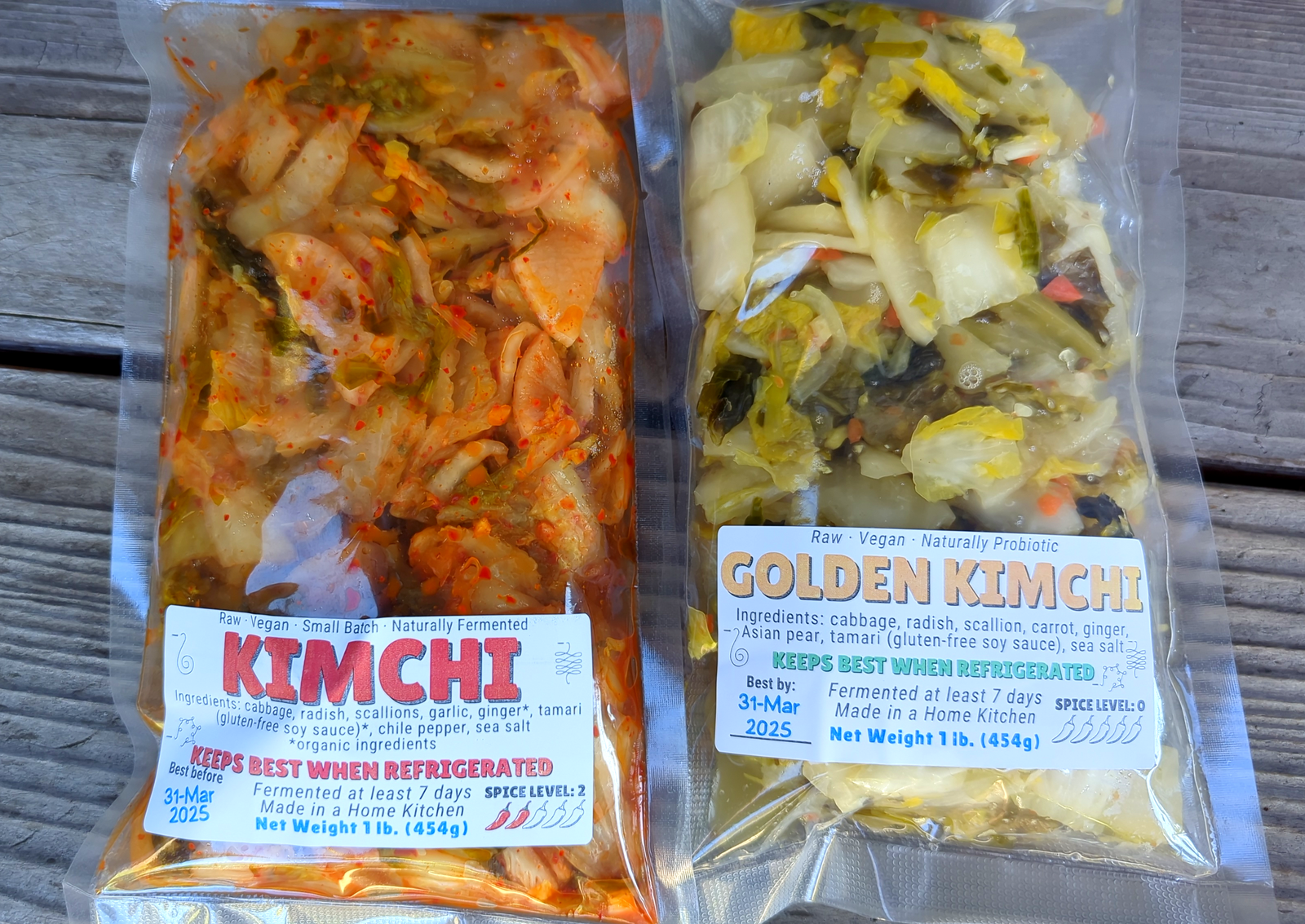 Kimchi Variety Pack (Shipped to your door)