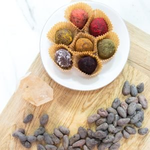 Maya Moon Truffles and Drinking Cacao