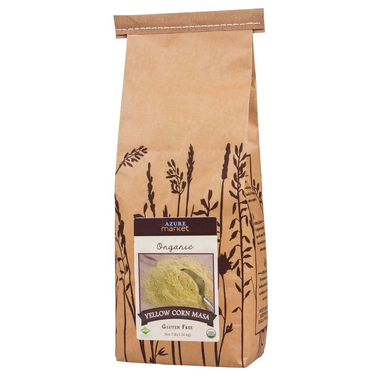 Azure Standard Organic Yellow Corn Masa Flour